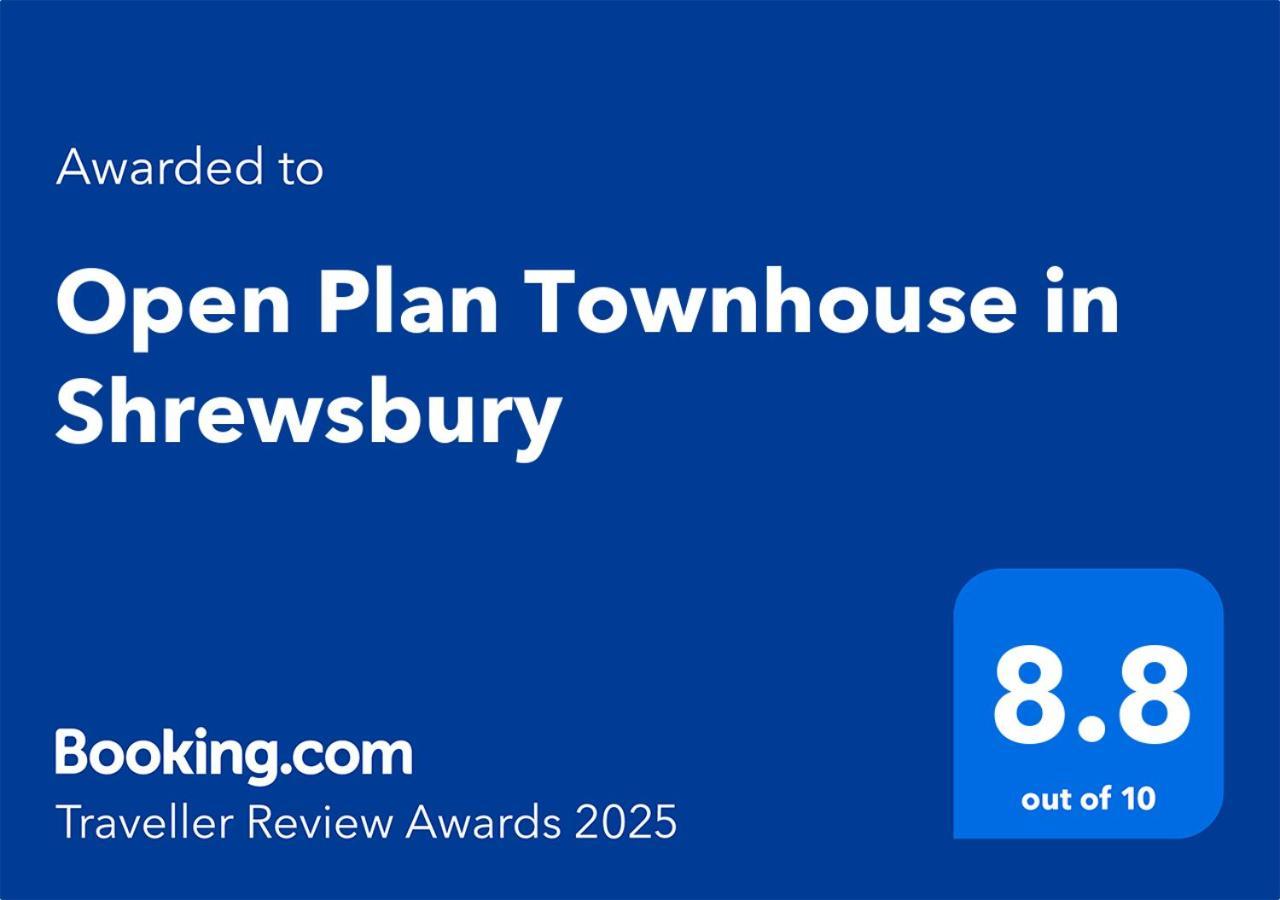 Open Plan Townhouse In Shrewsbury Villa Екстериор снимка